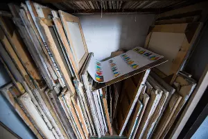 В мастерской Алексея Паршкова &copy;&nbsp;Фото Елены Синеок, Юга.ру