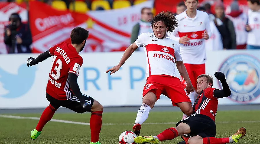 Георгий Тигиев &copy;&nbsp;Фото с официального сайта ФК &laquo;Спартак&raquo;, spartak.com