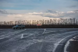 Дорога в Дядьковскую &copy;&nbsp;Фото Елены Синеок, Юга.ру