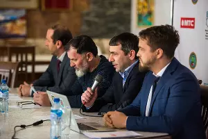 Пресс-конференция компании МТС на курорте Кезеной-Ам &copy;&nbsp;Фото Елены Синеок, Юга.ру