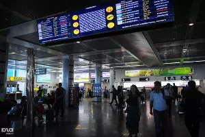 Аэропорт Минеральные Воды &copy;&nbsp;Фото Елены Синеок, Юга.ру