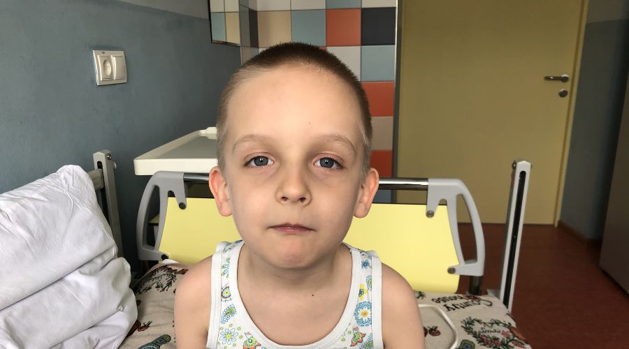 Саше Белькевичусу из Энема 6 лет и у него СМА © Фото предоставлено пресс-службой благотворительного фонда «Русфонд»