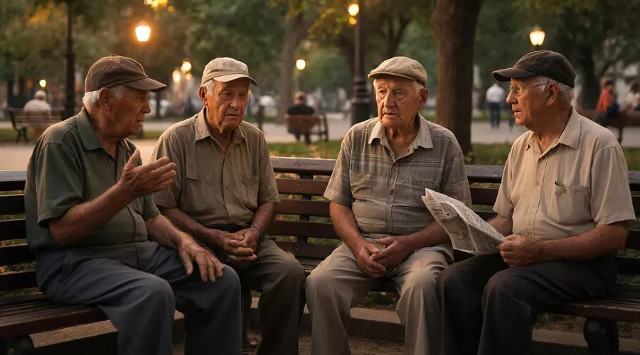 пенсионер &copy;&nbsp;Изображение сгенерировано нейросетью Gigachat