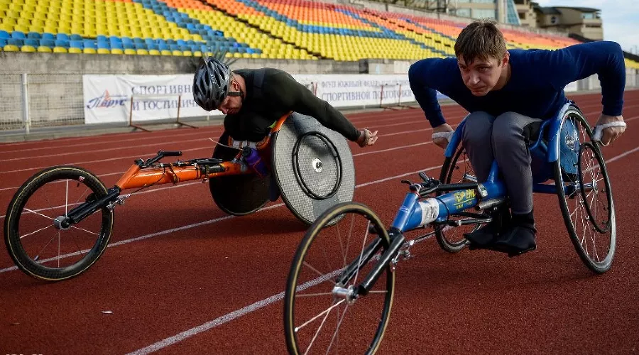 Открытая тренировка российской паралимпийской сборной в Сочи &copy;&nbsp;Нина Зотина, ЮГА.ру