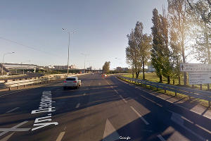 Проезд по этой части улицы Дзержинского будет особенно сильно затруднен с 10 по 12 мая 2024 г. © Скриншот сайта Google.com/maps