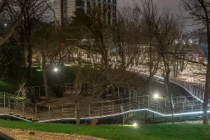 Парк Фрунзе в Новороссийске &copy;&nbsp;фото Sega Black-Sea https://vk.com/segablacksea