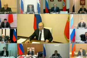 Вступительное слово Путина перед совещанием с губернаторами &copy;&nbsp;Скриншот с youtube-канала "RT на русском", youtube.com/watch?v=X8Qg7b4GyYk&feature=emb_logo