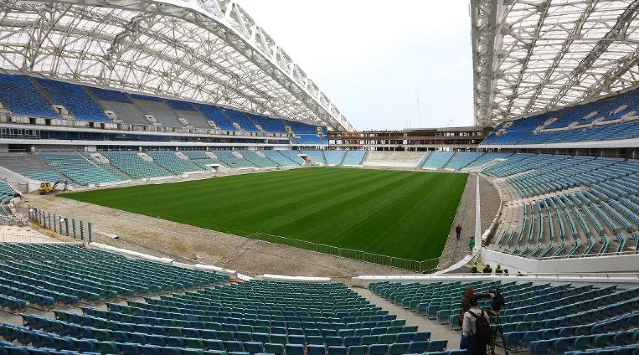 Стадион «Фишт» &copy;&nbsp;Фото пресс-службы Министерства физической культуры и спорта Краснодарского края