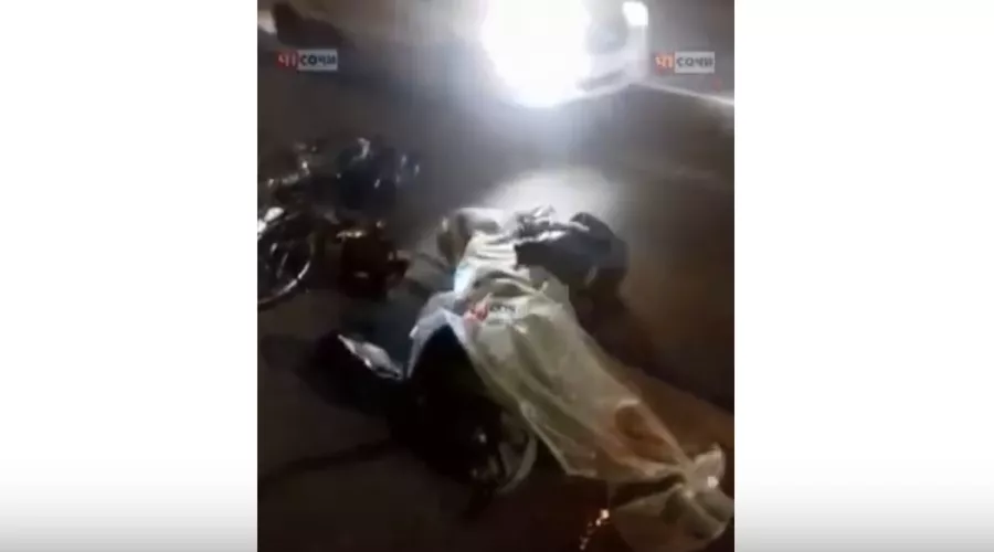  &copy;&nbsp;Скриншот видео из группы &laquo;ЧП Сочи&raquo;, vk.com/chpsochi