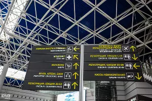 Работа сотрудников служб аэропорта авиационной безопасности в аэропорту Сочи &copy;&nbsp;Нина Зотина, ЮГА.ру