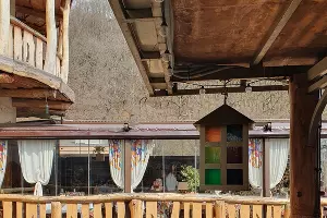 Ресторан &laquo;Яблоки печем&raquo; в Красной Поляне &copy;&nbsp;Фото Марины Солошко, Юга.ру