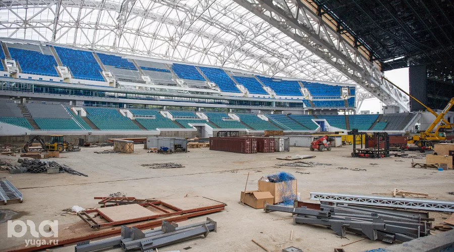 Комиссия ФИФА посетила стадион «Фишт» в Сочи  &copy;&nbsp;Фото Нины Зотиной, Юга.ру