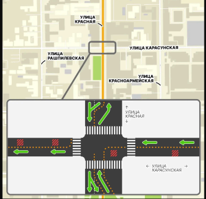 Схема проезда