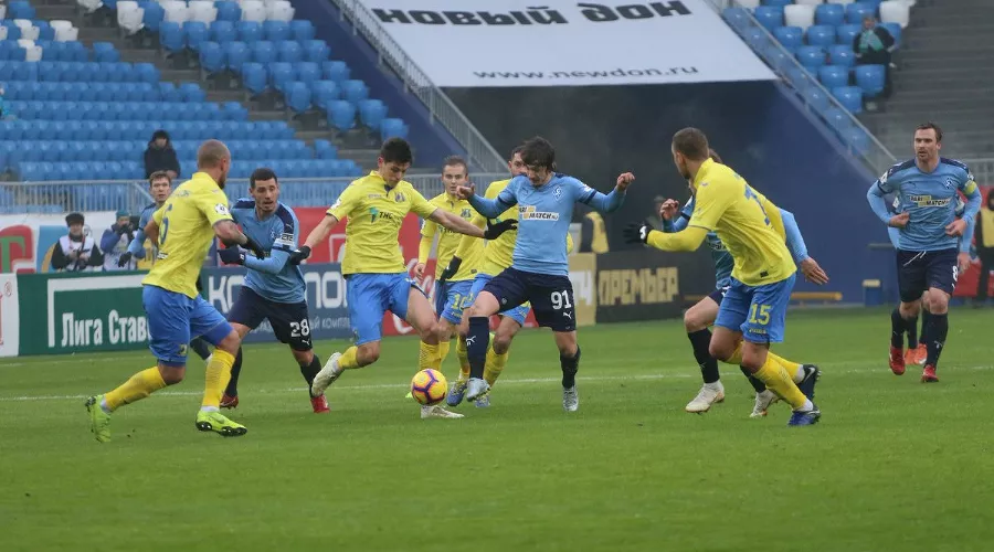 «Крылья советов» — «Ростов». 8 декабря 2018  &copy;&nbsp;Фото пресс-службы ФК &laquo;Крылья советов&raquo;