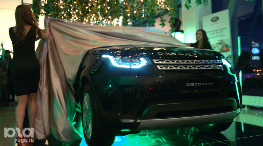 Land Rover Discovery пятого поколения представила компания «Юг-Авто» © Фото Евгения Мельченко, Юга.ру
