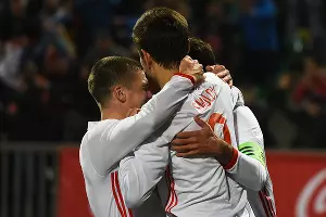 Сборная России обыграла Португалию в товарищеском матче в Краснодаре &copy;&nbsp;Елена Синеок, ЮГА.ру