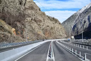 Военно-Грузинская дорога &copy;&nbsp;Фото пресс-службы ФКУ Упрдор &laquo;Кавказ&raquo;