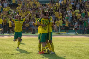 Матч между любительскими командами &laquo;Кубань&raquo; и &laquo;Абинск&raquo; &copy;&nbsp;Фото Елены Синеок, Юга.ру