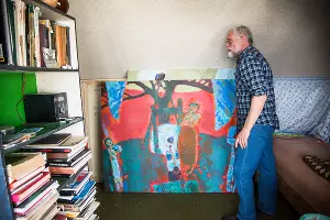 В мастерской Алексея Паршкова &copy;&nbsp;Фото Елены Синеок, Юга.ру