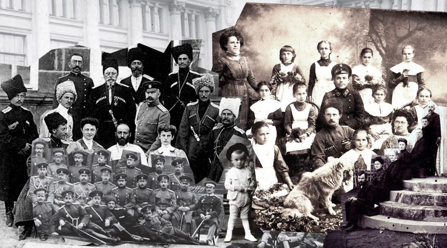  &copy;&nbsp;Коллаж из фотографий из книги Андрея Дюкарева &laquo;Казачьи генеалогии в историко-культурном контексте Кубани&raquo;