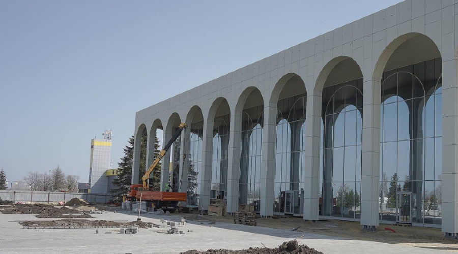 Строительство нового аэропорта в Ставрополе © Фото предоставлено аэропортом Минеральные Воды