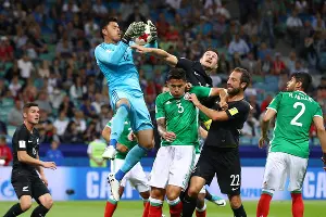 Матч Кубка конфедераций между сборными Мексики и Новой Зеландии &copy;&nbsp;Фото с сайта ru.fifa.com