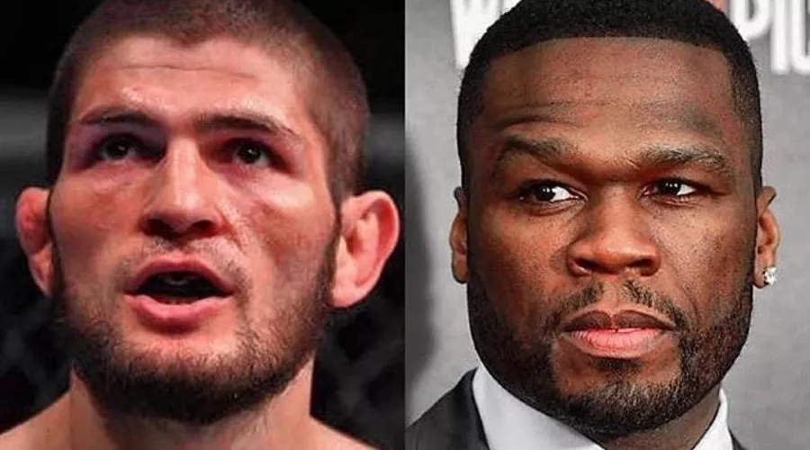 Хабиб Нурмагомедов и 50 Cent &copy;&nbsp;ФОто из аккаунта www.instagram.com/50cent