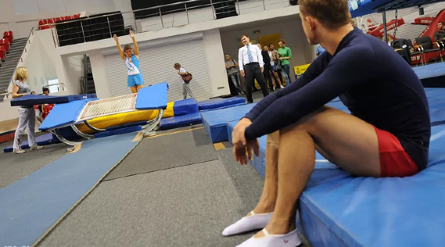 батут &copy;&nbsp;Елена Синеок, ЮГА.ру