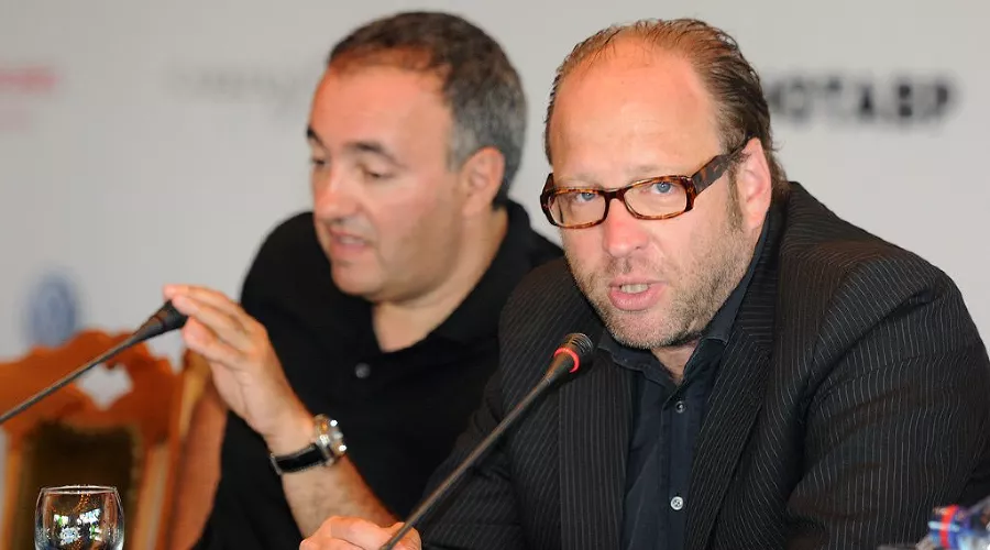 Александр Ван Дюльмен и Александр Роднянский &copy;&nbsp;Фото Елены Синеок, Югу.ру