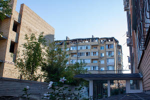 В Краснодаре в ночном пожаре в многоэтажке сгорело 64 квартиры © Фото Дмитрия Пославского, Юга.ру