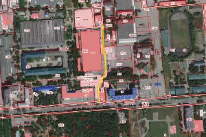 Схема переданного кадастрового участка площадью 1864 кв. метров &copy;&nbsp;Скриншот сайта pkk.rosreestr.ru