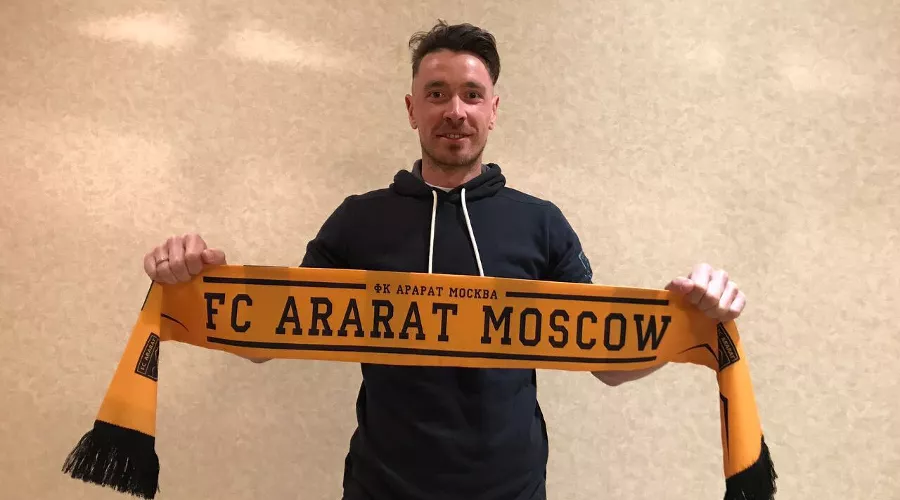 Игорь Лебеденко &copy;&nbsp;Фото из группы &laquo;ВКонтакте&raquo; &laquo;ФК "Арарат" (Москва)&raquo;, vk.com/fcararatmsk