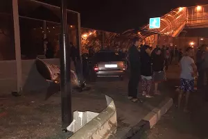 ДТП на Ейском шоссе &copy;&nbsp;Фото пресс-службы ГУ МВД по Краснодарскому краю