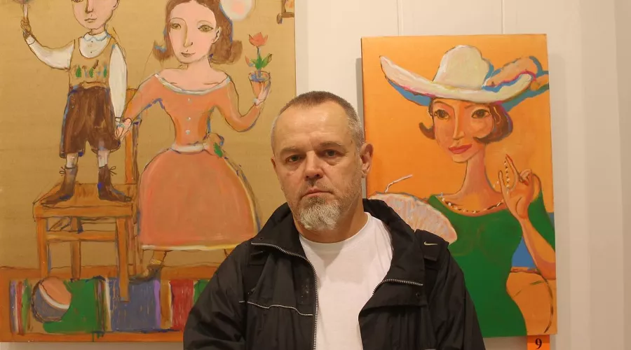 Художник Стас Серов, 2017 год &copy;&nbsp;Фото из личных соцсетей Стаса Серова