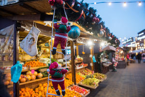 Новогодняя ярмарка в торговом квартале «Центр города» в Краснодаре © Фото Елены Синеок, Юга.ру