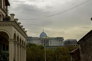 На автомобиле в Грузию. Тбилиси &copy;&nbsp;Фото Евгения Мельченко, Юга.ру