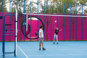 Спортивное пространство в парке «Краснодар»  © Фото Елены Синеок, Юга.ру