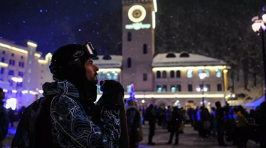 Открытие зимнего сезона в "Розе Хутор" &copy;&nbsp;Нина Зотина, ЮГА.ру