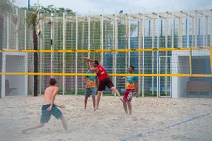 Спортивное пространство в парке «Краснодар»  &copy;&nbsp;Фото Елены Синеок, Юга.ру