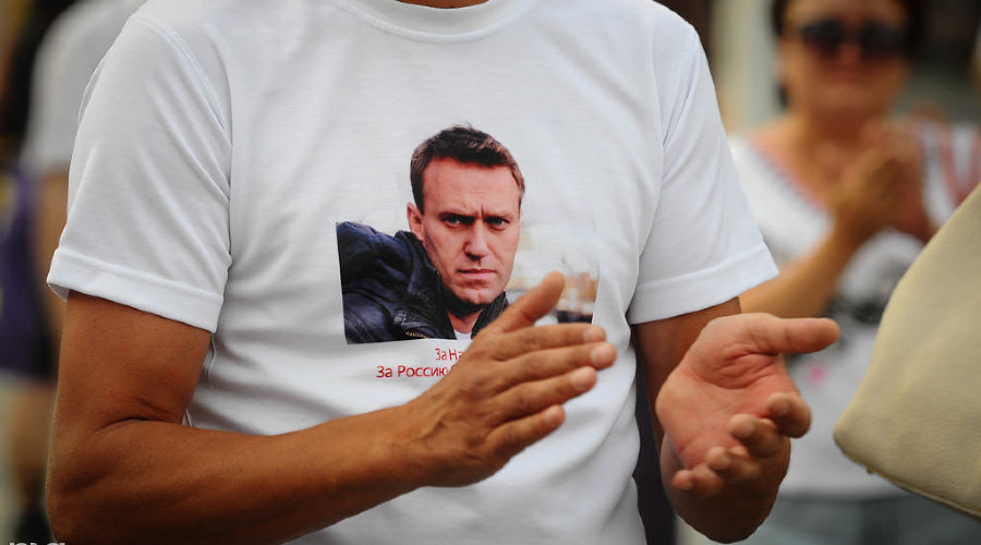 Акция в поддержку Навального в Краснодаре © Елена Синеок, ЮГА.ру