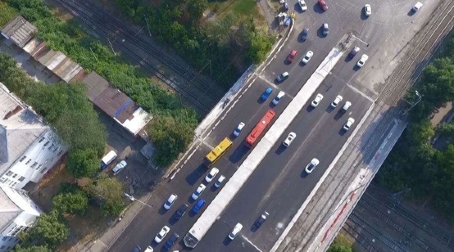  &copy;&nbsp;Скриншот видео с коптера tvkrasnodar.ru