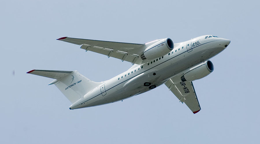 Самолет Ан-148 © Фото с сайта commons.wikimedia.org