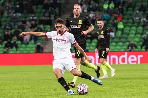 Матч «Краснодар» — «Севилья», Краснодар, 25 ноября 2020 года &copy;&nbsp;Фото Елены Синеок, Юга.ру