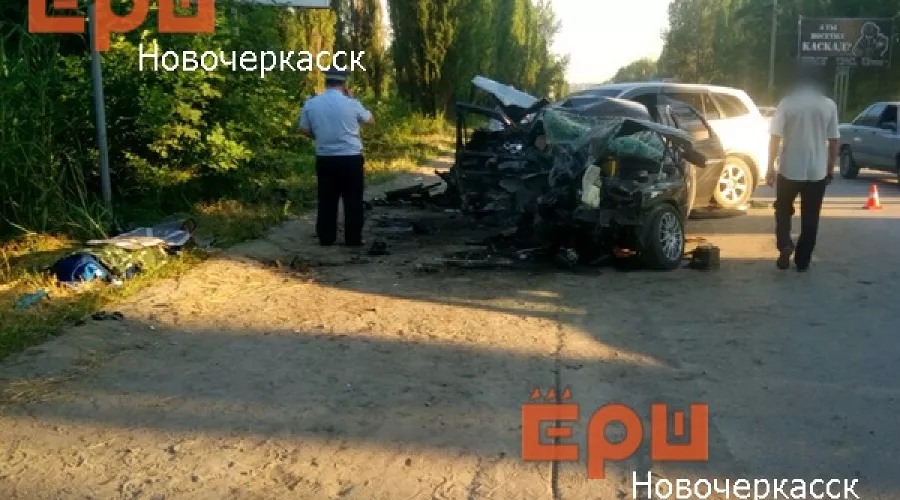 Место происшествия &copy;&nbsp;Фото с сайта ruffnews.ru/novocherkassk