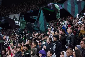 Матч «Краснодар» — «Зенит», Краснодар, 20 апреля 2019 года &copy;&nbsp;Фото Елены Синеок, Юга.ру