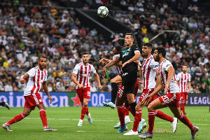 Матч «Краснодар» — «Олимпиакос», Краснодар, 27 августа 2019 года &copy;&nbsp;Фото Елены Синеок, Юга.ру