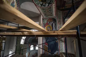 В Рождественском храме &copy;&nbsp;Фото Елены Синеок, Юга.ру