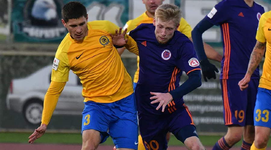 Матч 24-го тура первенства ФНЛ «Армавир» — «Луч». 24 ноября 2018, Армавир &copy;&nbsp;Фото пресс-службы ФНЛ