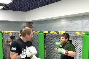 Александр Емельяненко и Рамзан Кадыров &copy;&nbsp;Фото со страницы Александра Емельяненко, instagram.com/alexemelyanenko