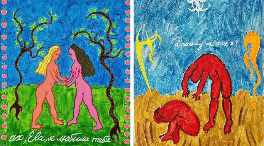 Картины Даши Бедной © Фото из соцсетей художницы